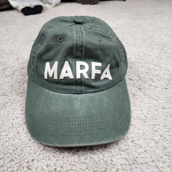Frankie Jean X Marfa Texas Womens  Hat Prada El Paso El Cosmico Green Texas USA - Picture 2 of 8